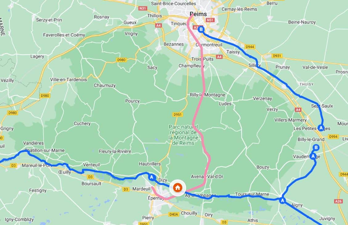 parcours fluvial